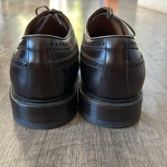 Brooks Brothers 10.5 Italy Oxford Wingtip EXCELLENT condition leather classic - Picture 6 of 10